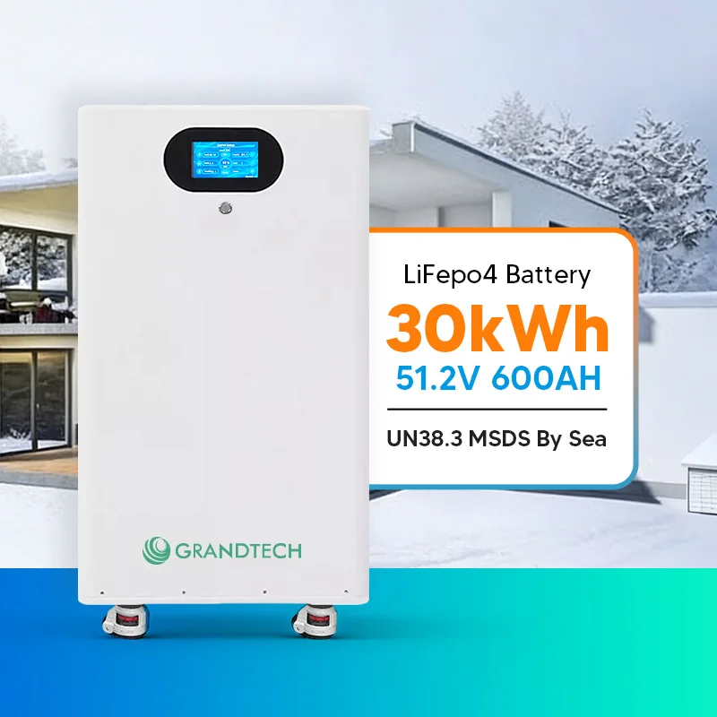 Best Selling 30kwh 51.2V Lithium Ion Battery 48V 314Ah 560Ah 280Ah 16S2P Home Power Floor-Mounted 30Kw 60Kwh Lifepo4 Battery