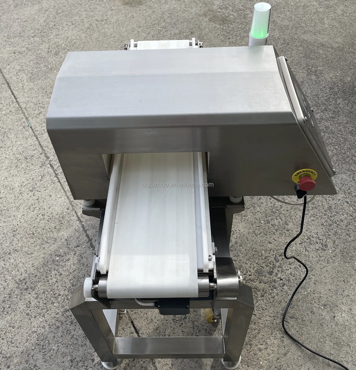 German-system Dual Frequency Metal Detector Device Food Bottle Conveyor Belt with Metal Magnetic Detector JZD-660