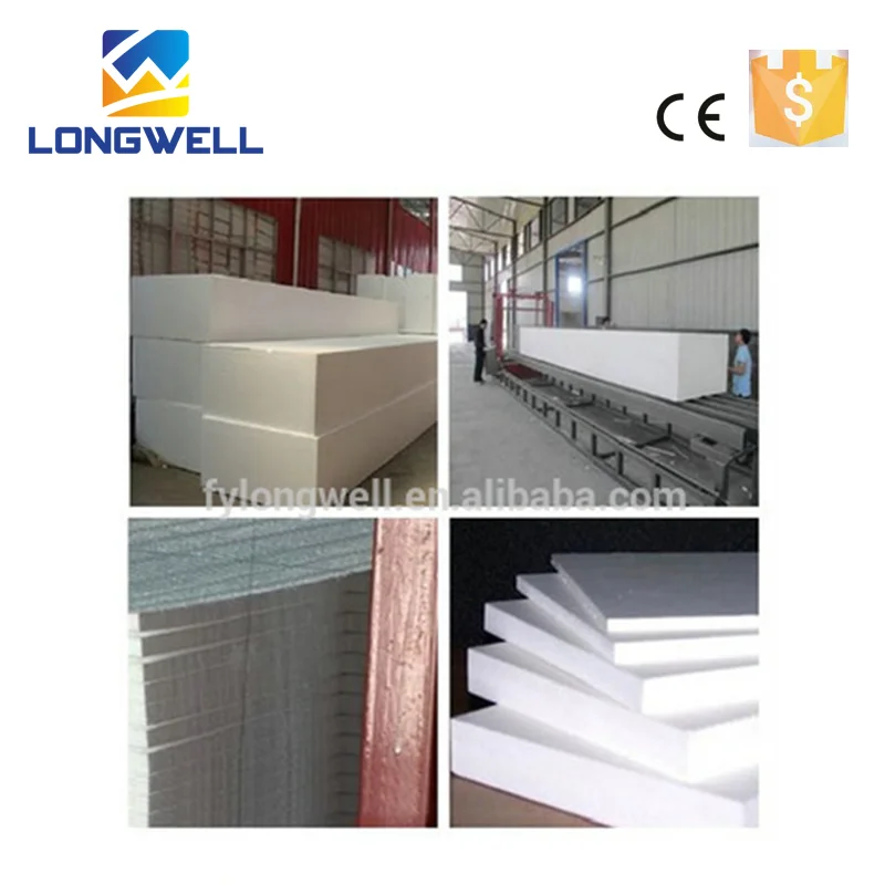 Longwell Styrofoam Expanded Polystyrene Foam Molding Blocks Cutting Machine Eps Foam Cutter