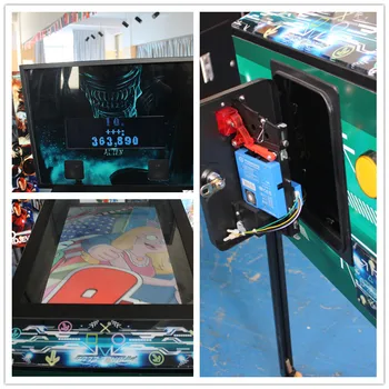 デジタルフリッパーピンボール22インチコイン式66ゲームビデオ