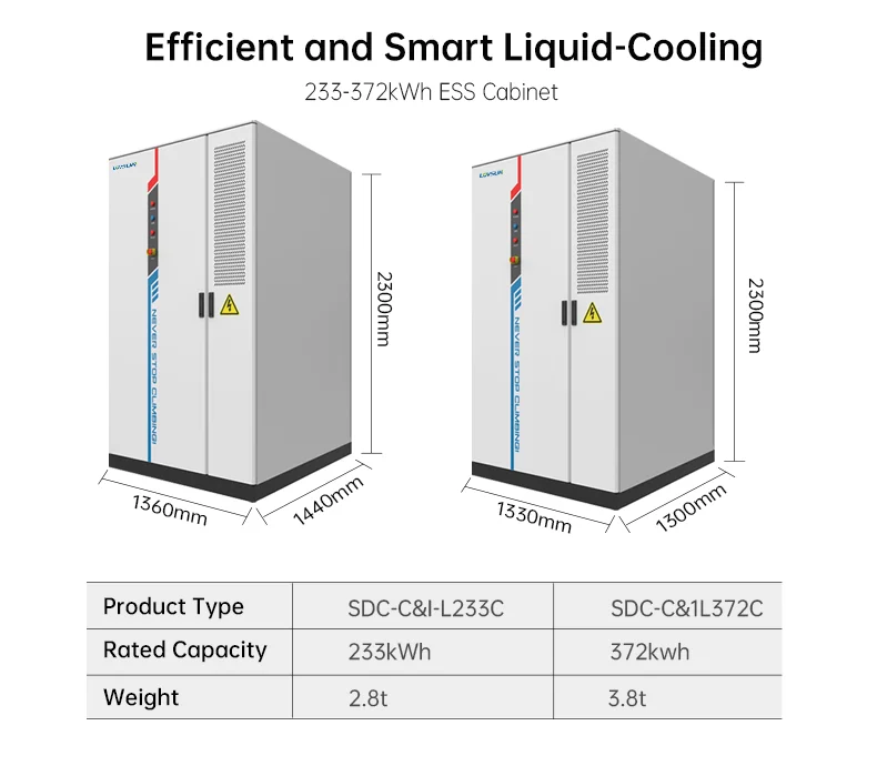 Outdoor Battery Cabinet Ess Solar Container 200kwh 300kwh 500kwh All In ...