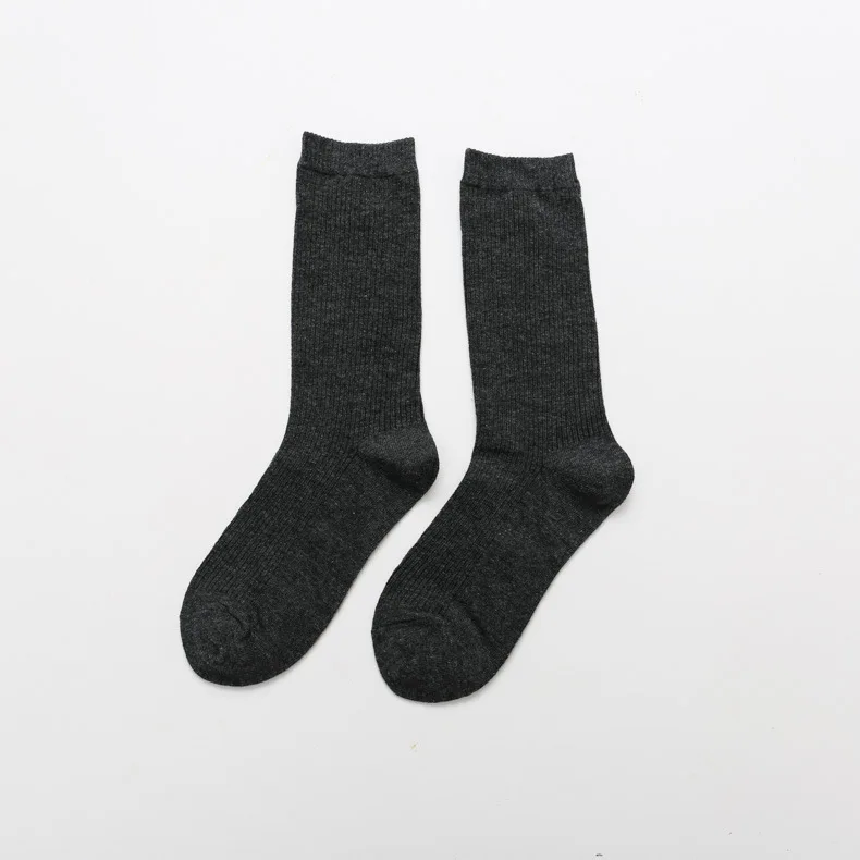 Однотонные красочные хлопковые носки в рубчик, женские хлопковые носки, удобные дизайнерские короткие носки для женщин и мужчин