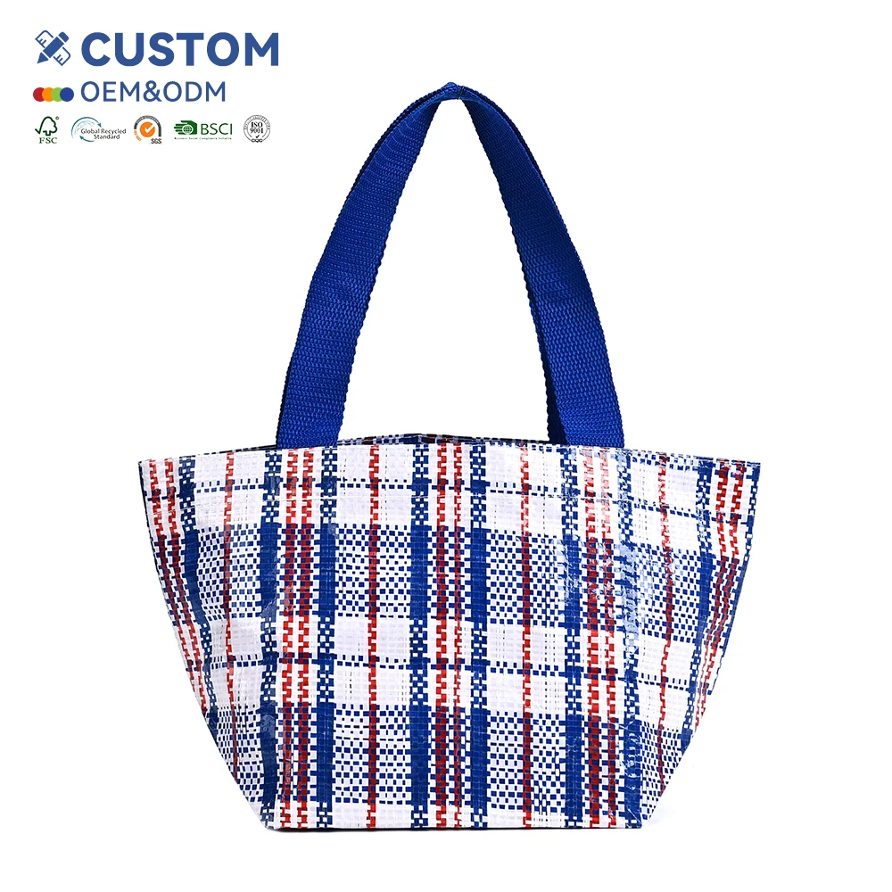 Hot Selling High Qualoty Recycle Color Printing PP Laminated Woven Bags pp Woven Sack Bag Woven Bag