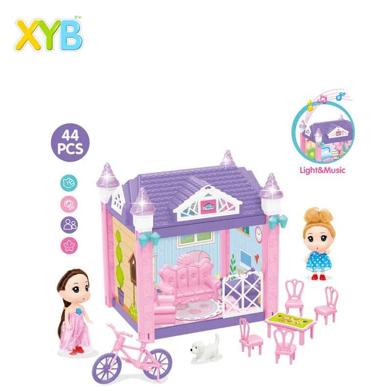 Maison De Poupee Princesse Villa De Reve Chateau Familial Maison De Simulation Maison De Reves Pour Filles Assemblage De Jouets Buy Jouer Maison Filles Jouet Princesse Poupee Maison Enfants Jouets Product On Alibaba Com