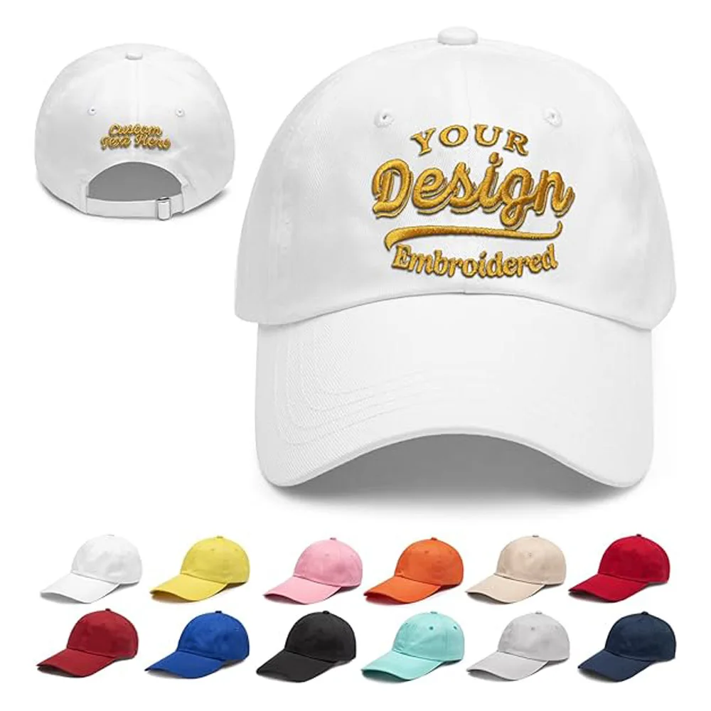 Sports Caps Adjustable Size Polyester Breathable Trucker 3d Embroidery Custom logo for Men Blank Baseball Cap