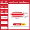 9087 2.8L rectangular baking tray (with lid)