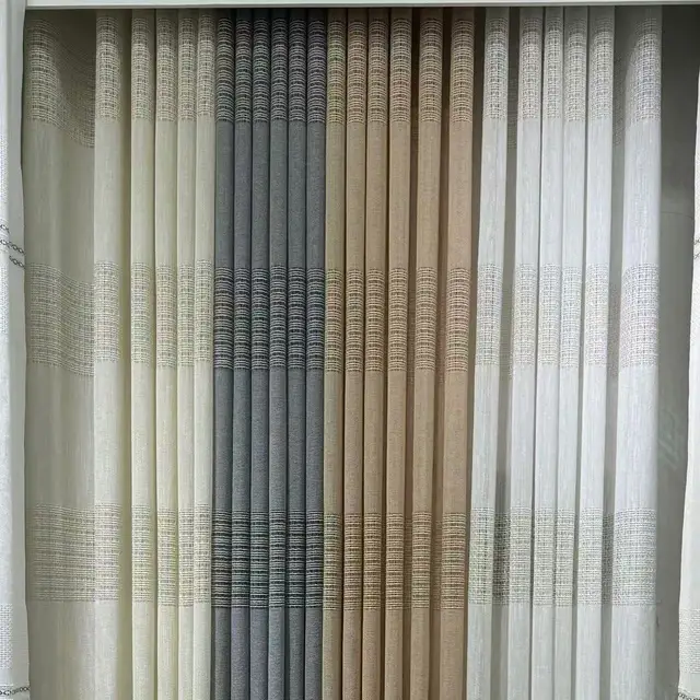 Simple Modern Nordic Screen Curtain Balcony Bedroom Bay Window Living Room Curtain