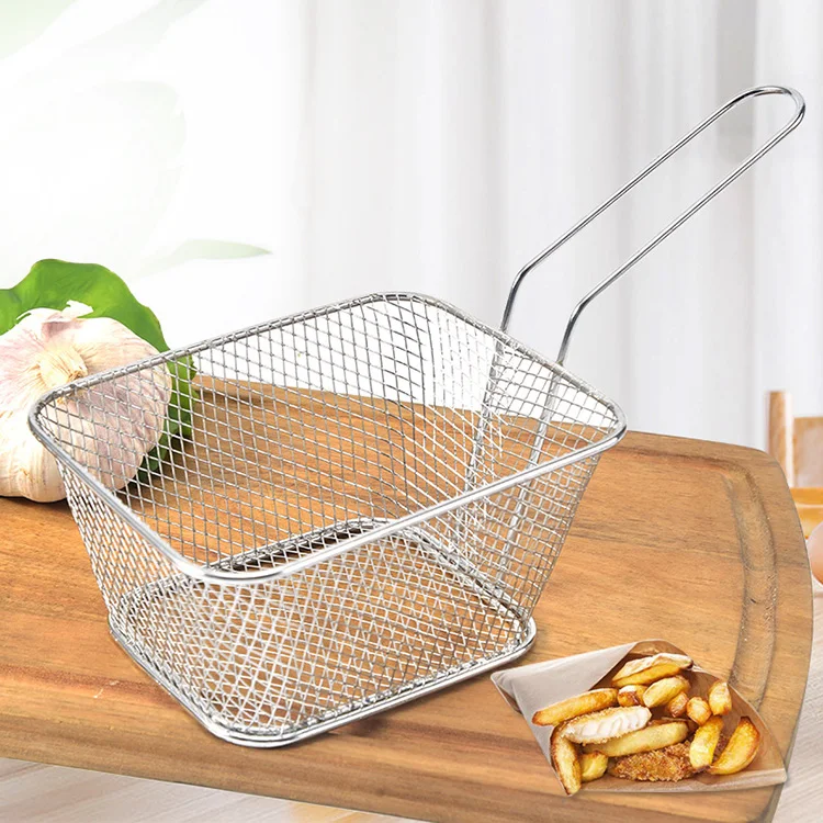 Заводская поставка металлическая корзина для картофеля фри высокого качества слива