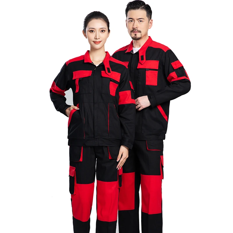 100% Cotton Work Wear Uniforms for Men Construction Work Clothes  Construction Clothing Workwear Coverall Working Uniform Cheaper