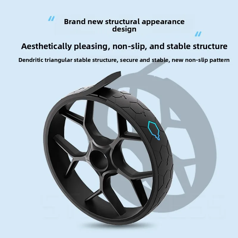 Men's Abdominal Double Wheel Anti-Slip Tree-Shaped Support Gym Fitness Exercise product detail 3