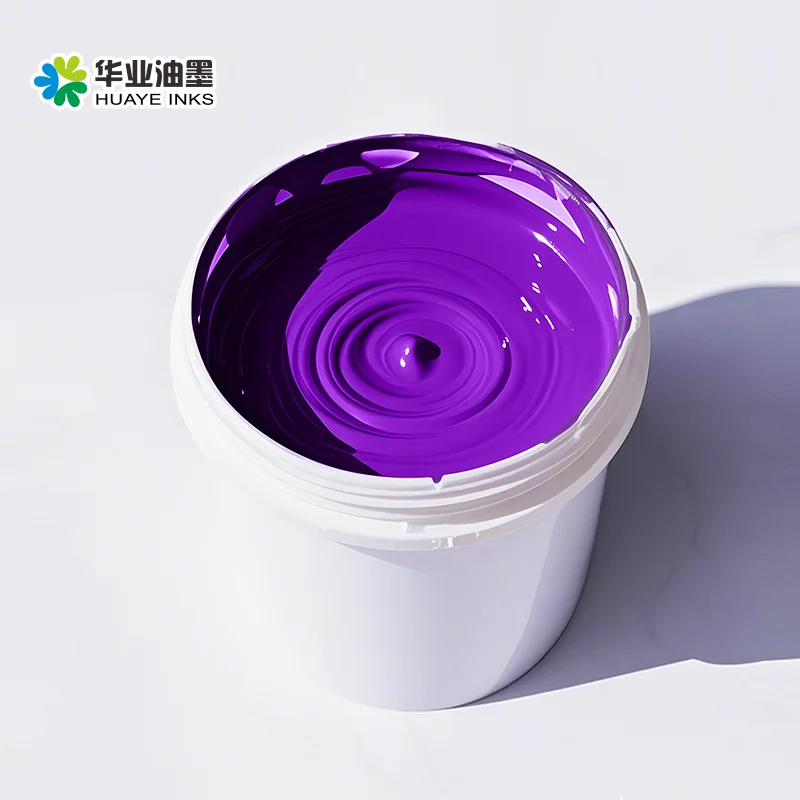 Kaangkop sa Kalikasan na Basahang Pundasyon para sa Ink para sa Flexo Printing Mataas na Kapansin-pansin at Mga Kinikilalang Kulay para sa Pagprint ng Packaging Ink Purple