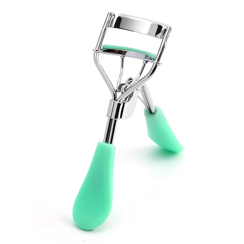 Factory Directly Wholesale  Multi Color Flat False Duck Tongue Handle Eyelash Curler