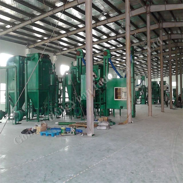 New type aluminum plastic recycling plant
