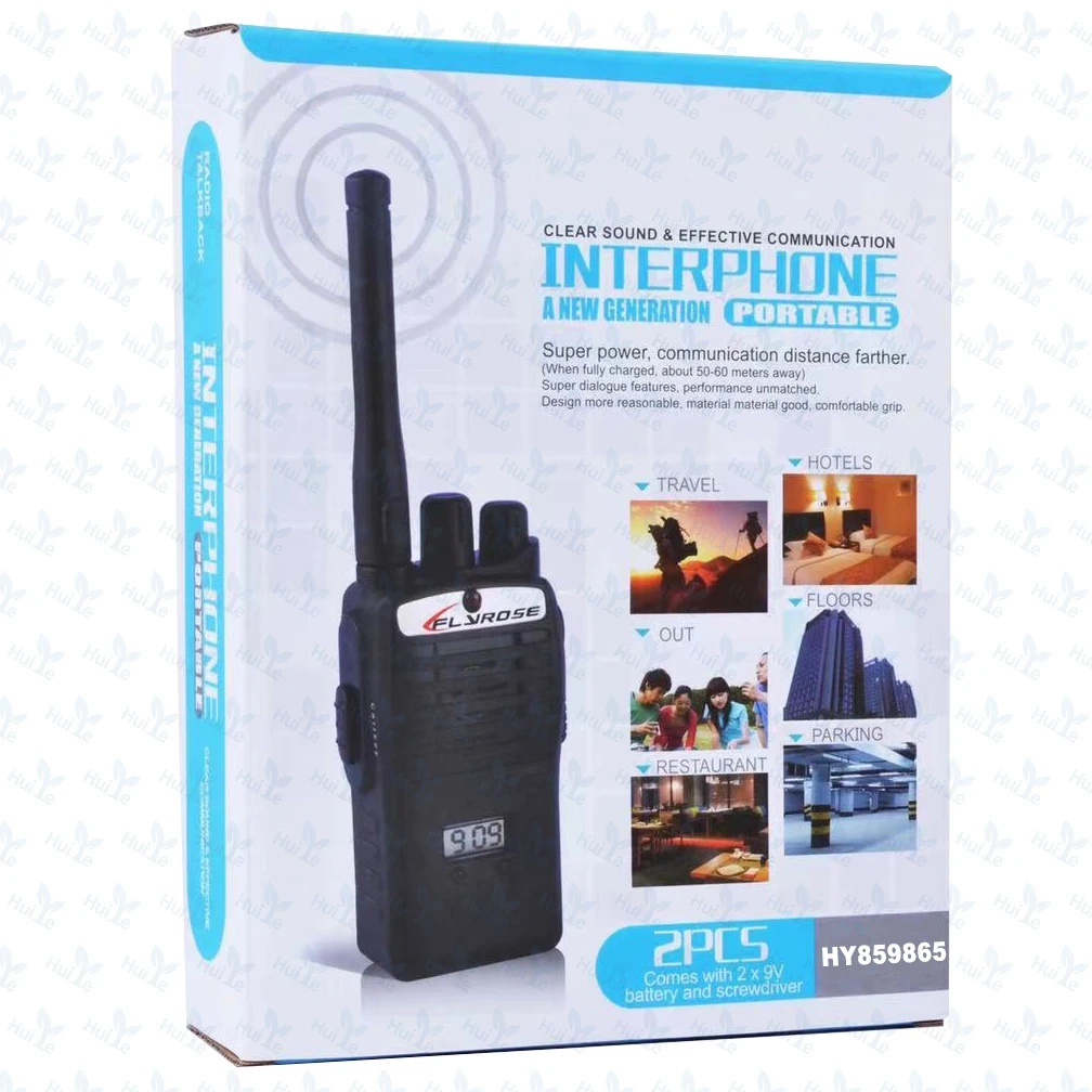 Huiye Simulation Walkietalkie Toys Children's Outdoor Game Interesting
