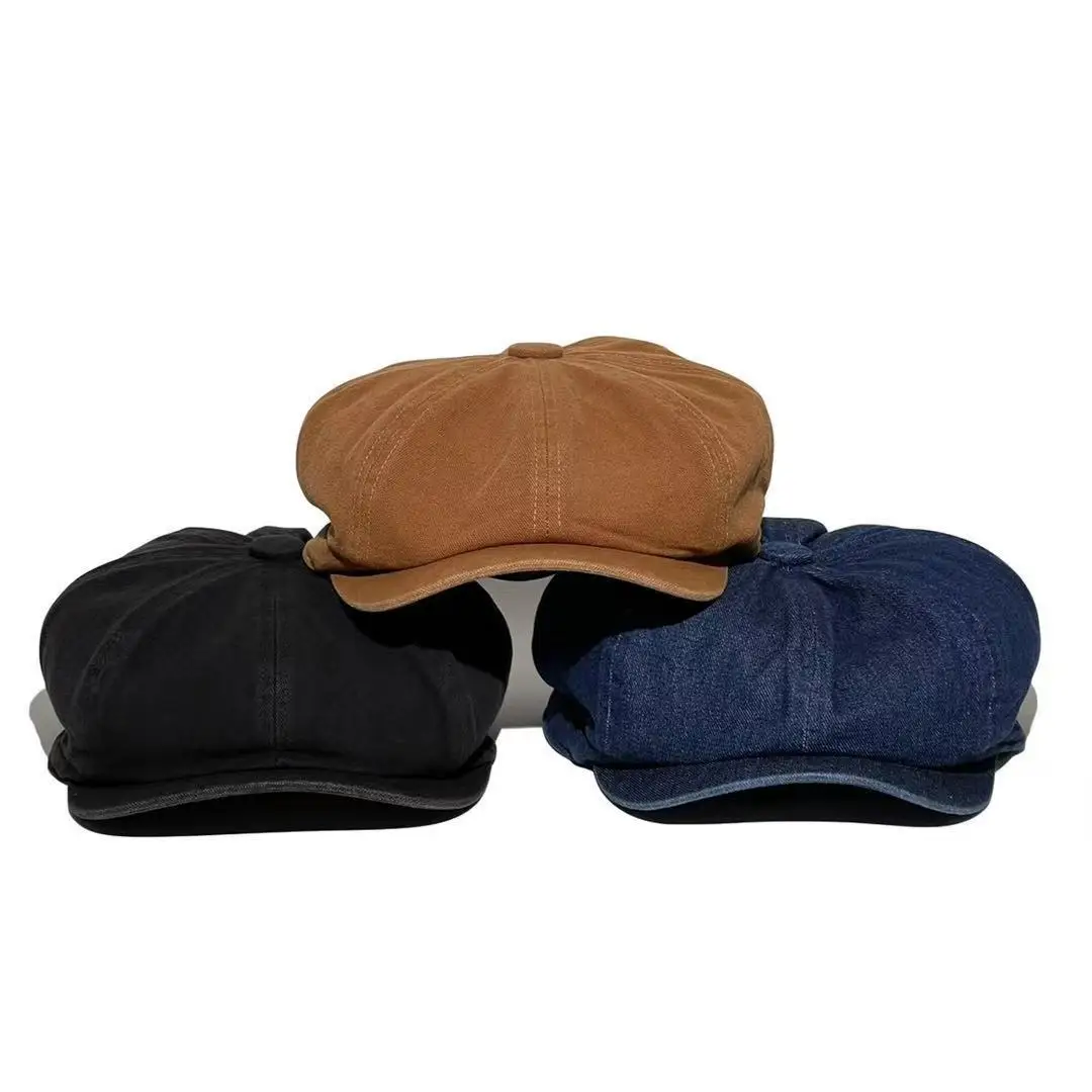 帽子 CPH BERET / 8 PANEL Denim 帽子 CPH BERET / 8 PANEL Denim ZLSLZ Washed Denim Newsboy