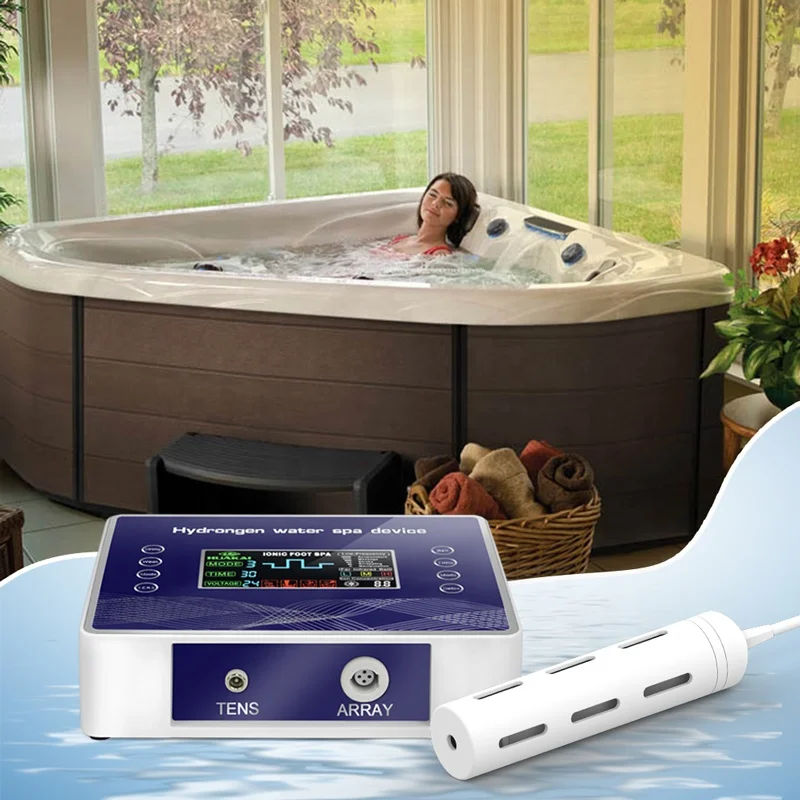 Nano Molecular Hydrogen Bath Spa Generator Machine Hydrogen Milky Spa Machine Wasserstoff Spa