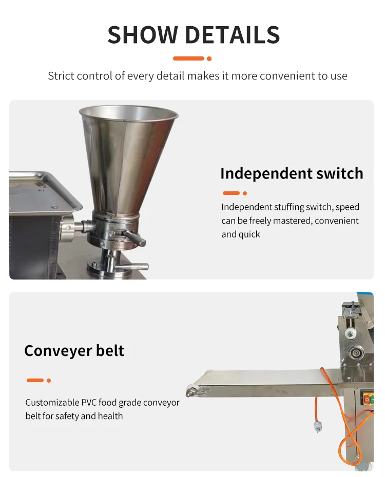 Commercial all in one dumpling forming machine automatic samosa making machine