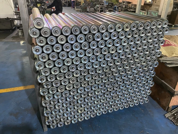 New Design Stainless Steel Roller Custom Durable Carbon Steel Galvanized Rollers