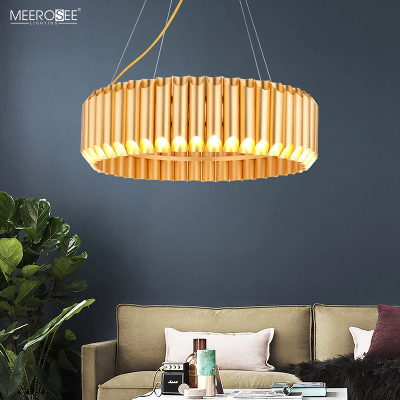 Meerosee Round Ceiling Light Hanging China Lighting for Home Decorration MD86766