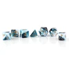 6 tourbillons vert foncé