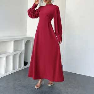2025 New Women's Dress, Casual Style A-Line High-Waist Women's Dress, Daily Commute and Leisure Dress