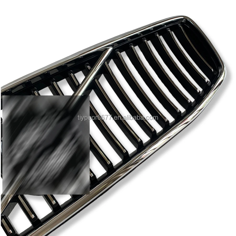 product tiypeor new grille with bright stripes without camera modifies grill for volvo parts s90 2017   2020 modified oem 31425407-4