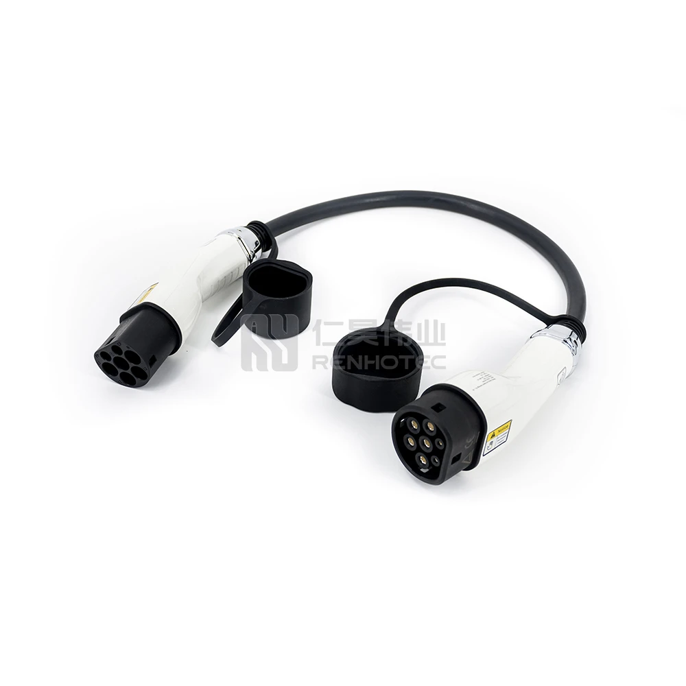 EV Charging Connector Type2 IEC 62196 Male Female AC 16A 32A 1 3 Phase Pile Vehicle End New Energy Electric Vehicles Car Charge
