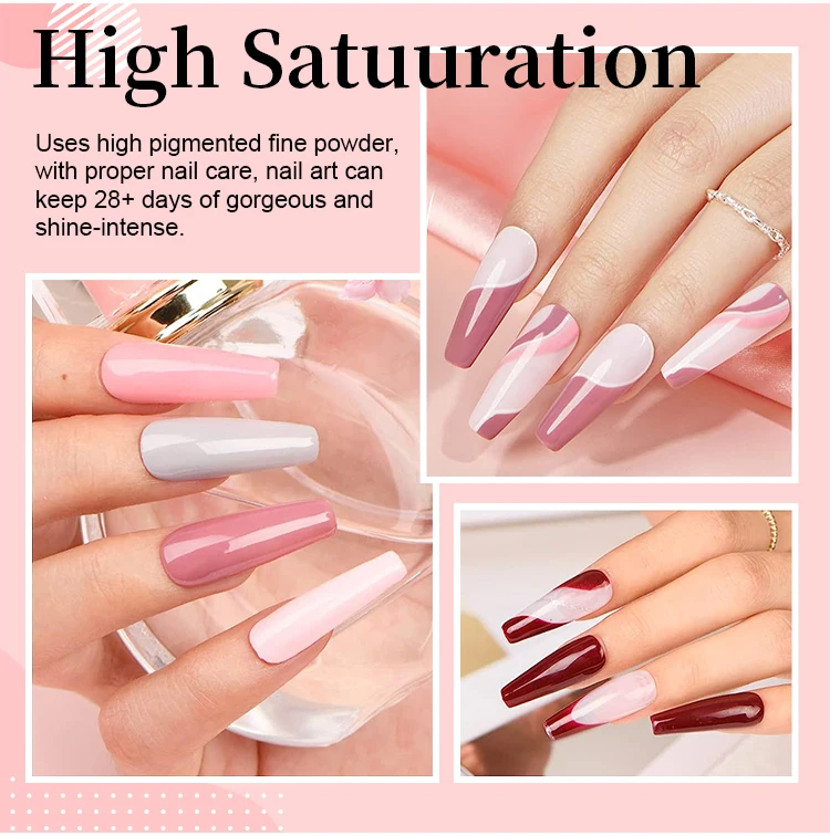 Nail Supplies Wholesale Acrylic Dip Powder Custom Logo Private Label