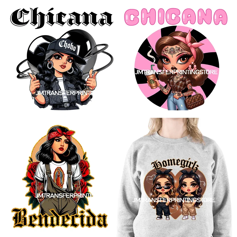 Chicana Religiosa Rose Gold Chola Chingona Bendecida Designs In My ...