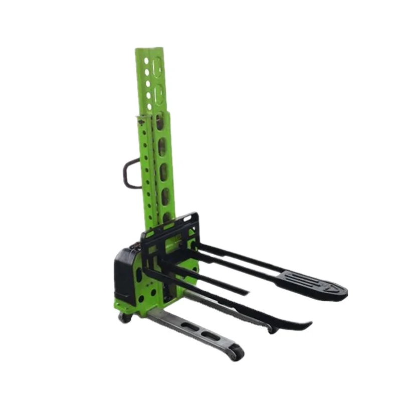 500kg Load Capacity Self Loading Stacker Fork Lift