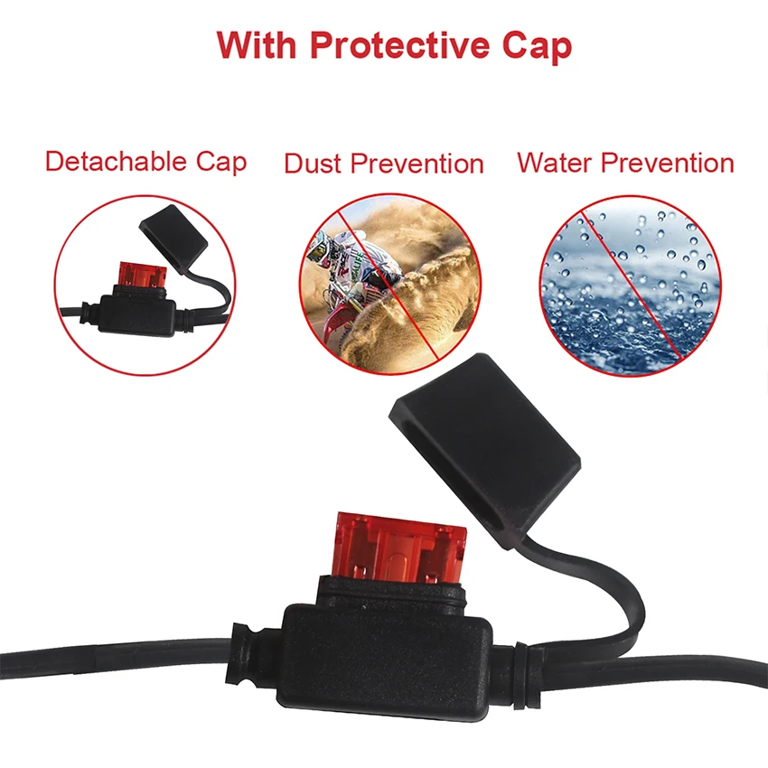 O Ring Terminal Cable - 2FT SAE Connector, Sae Plug To Battery Charger Cord, Solar - View #9