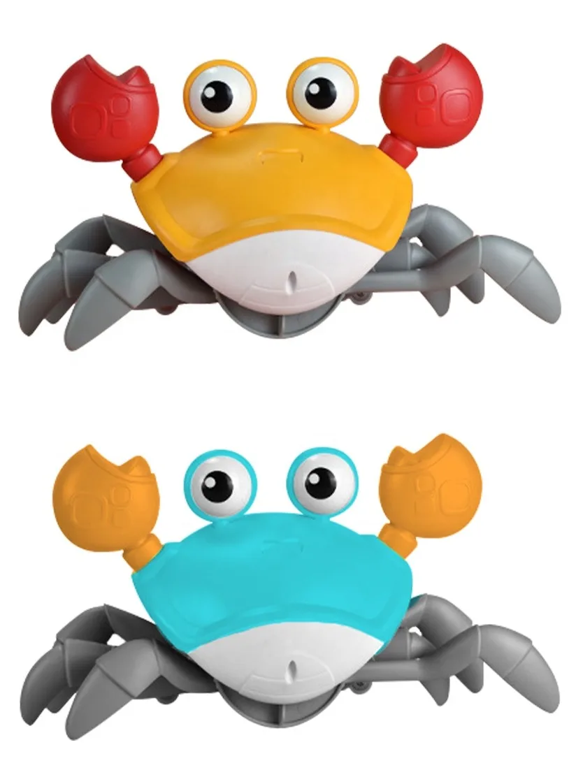 Induction Escape Crab Rechargeable Electric Pet Crab Crawlin Musical ...