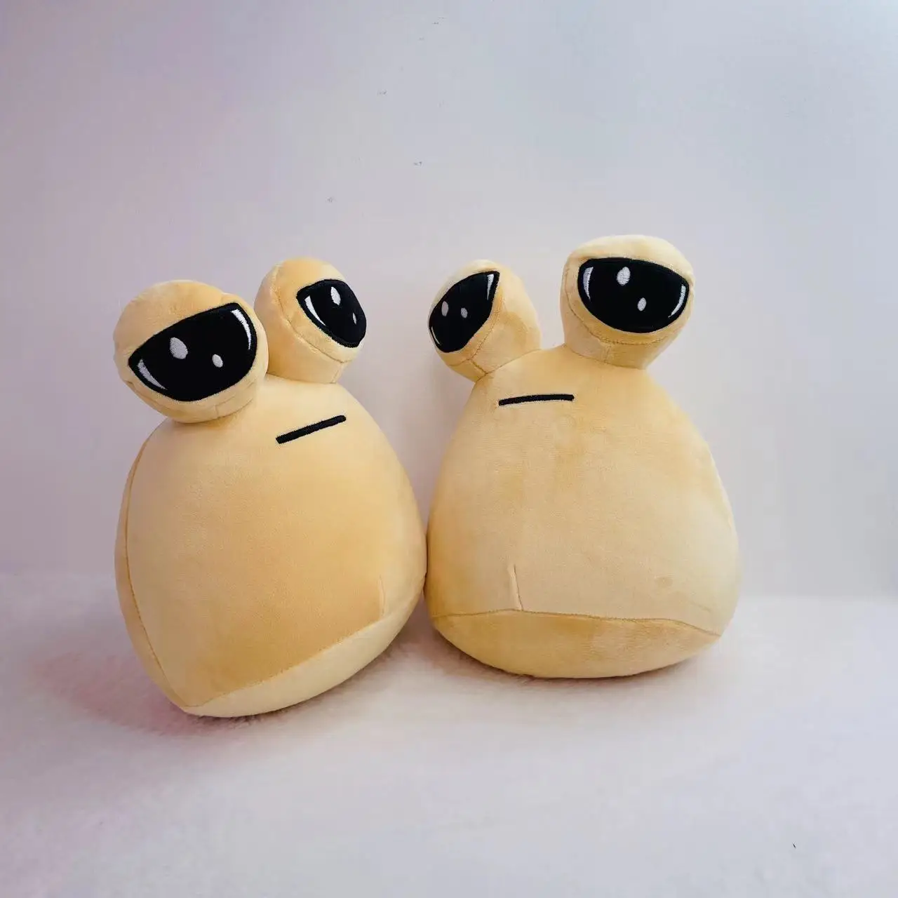 Creative 22cm In Stock Pou Plush Stuffed Alien Toys My Baby Pet Pou ...