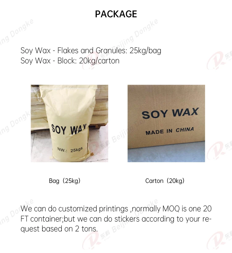 Manufacturers Of Soy Wax In Bulk / Low Moq Soy Wax /top Seller Soy Wax
