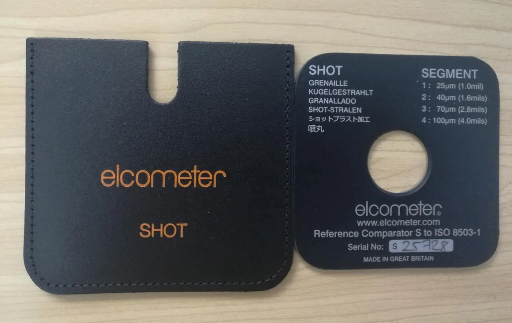 elcometer e125-1 e125-2 grit shot roughness| Alibaba.com