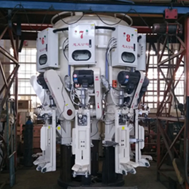 Tangshan Zhongyi 8 Spouts Full Automatic Lime Packing Machine