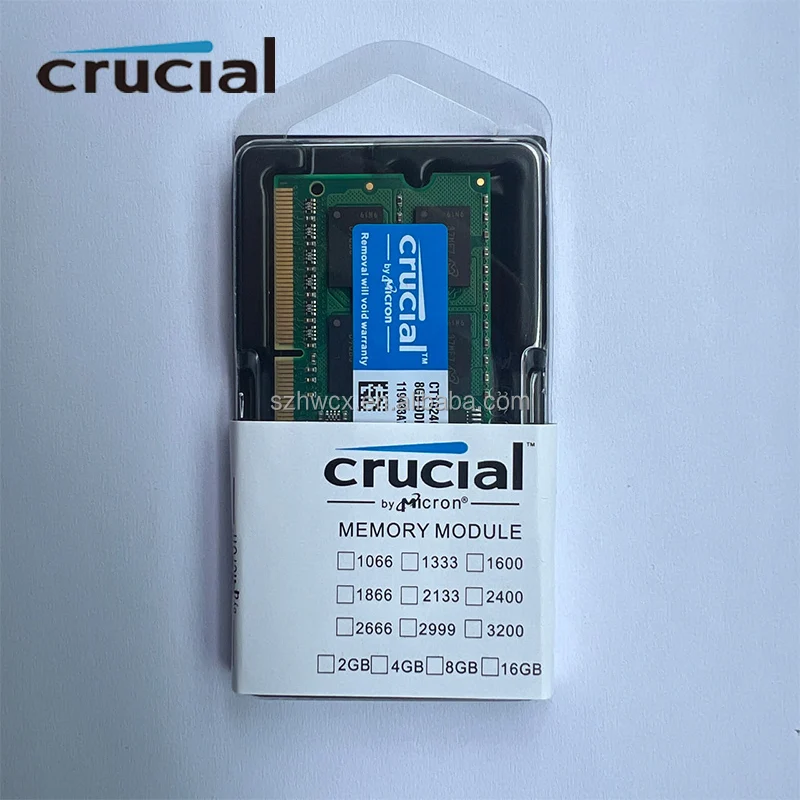 Micron DDR3L 4 ГБ 8 1600 МГц ОЗУ ноутбука 1 35 В