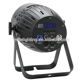 Vello led zoom par 4in1 RGBW renk güç cam ışık kılavuzu par led