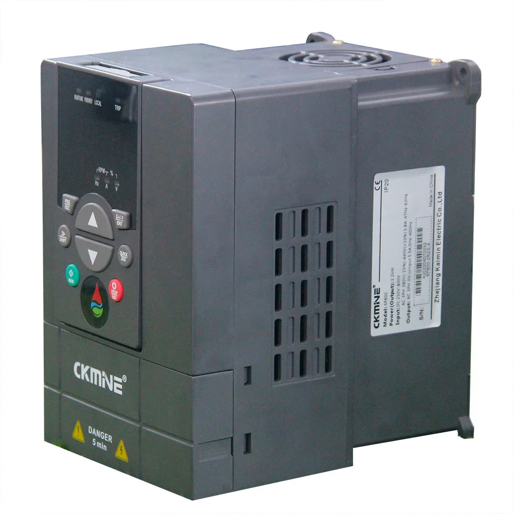 CKMINE 태양광 펌프 인버터 도매 단상 및 삼상 DC 입력 220V, 380V 출력 농업용 자동 수중 펌프 VFD