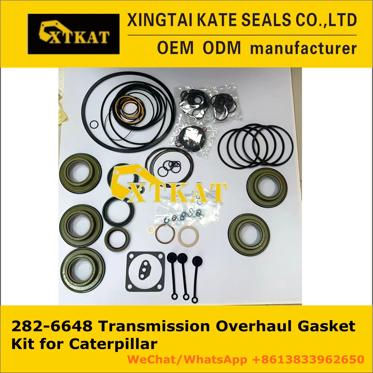 XTKAT GASKET KIT 282-6648 - Transmission Overhaul for Caterpillar