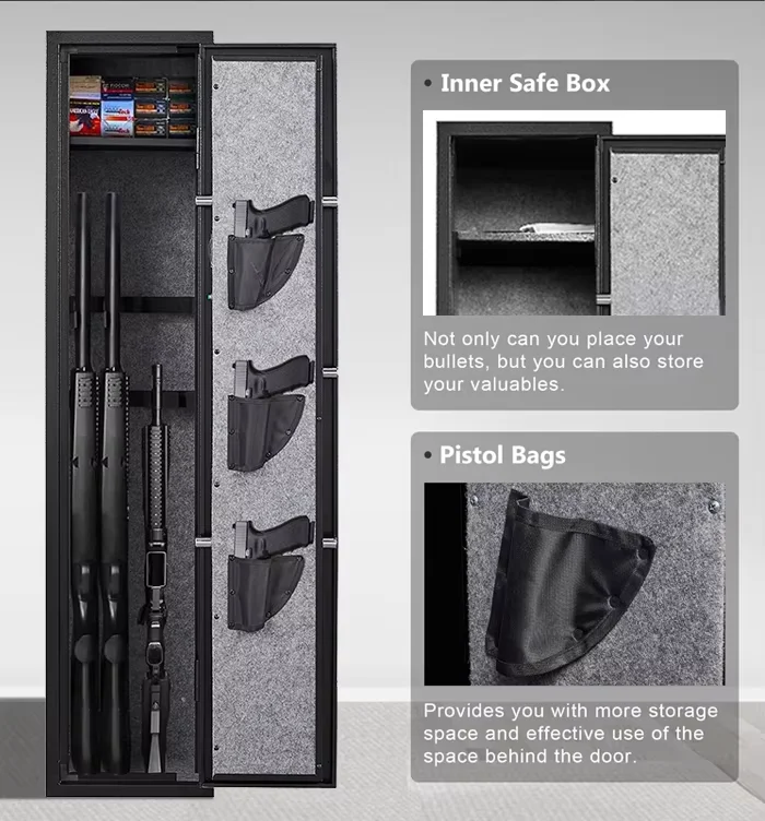 Wholesale Fireproof Gun Safe Biometric Digital Security Gun Safe Box ...