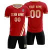 Red&Khaki&Light Khaki-K32