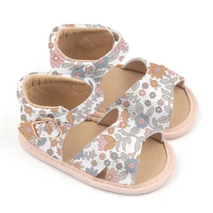 Wholesale Baby Shoes Custom-made Toddler Sandals & Slipper Soft Baby Leather Sandals