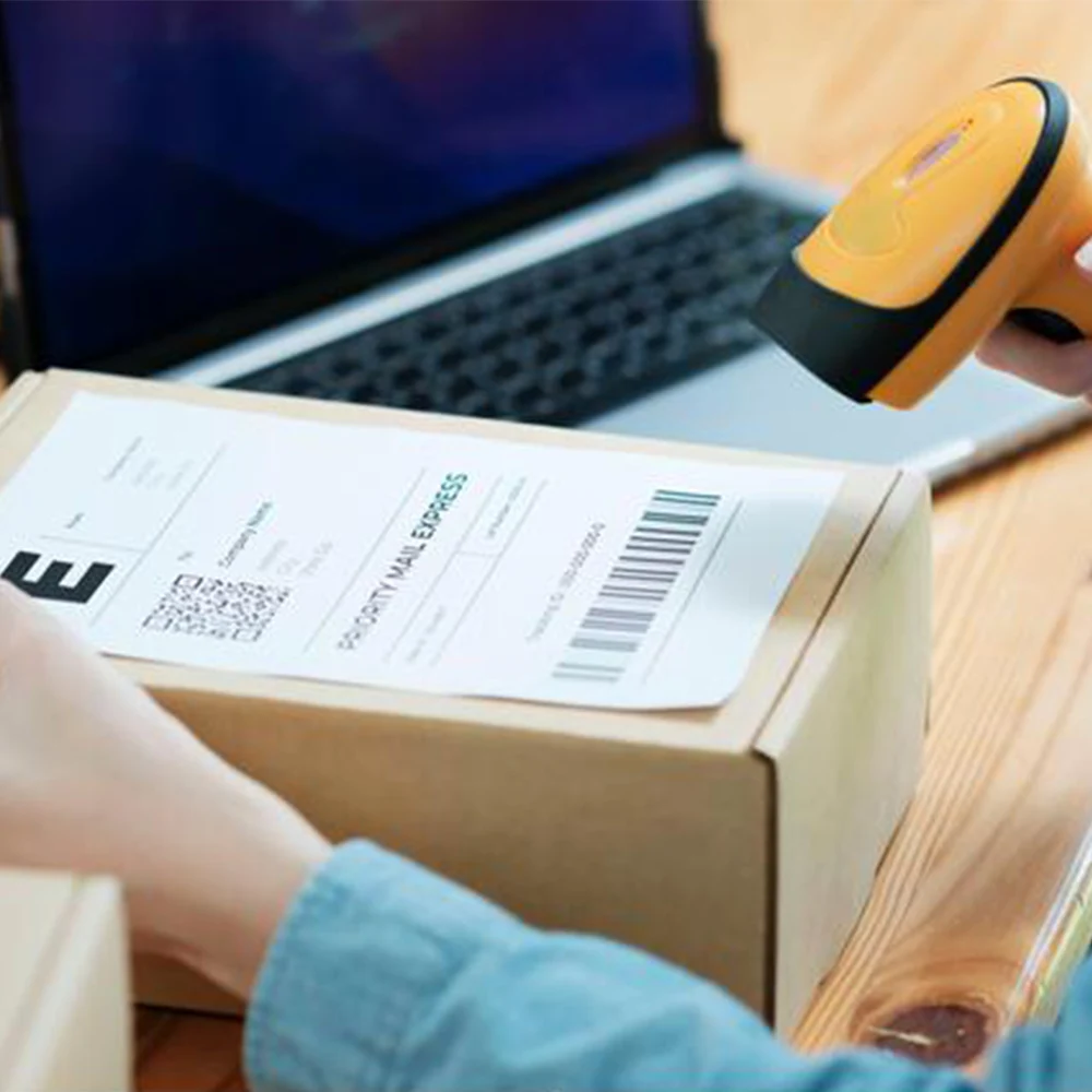 Best-Selling 100x150 Thermal Paper Shipping Sticker Label Roll 4x6 Barcode Focused for Shipping Label Printer