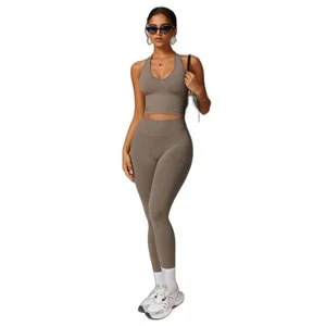 Seamless Sports Bra Women Workout Gym Fitness Yoga Running Padded Support Top