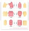 pink 6pcs EID-2
