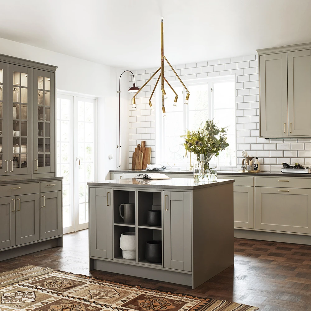 European Exquisite  Wooden  Customized Metal Kitchen Cabinet Drawer With Any Accessory Pull Out Drawer Storage