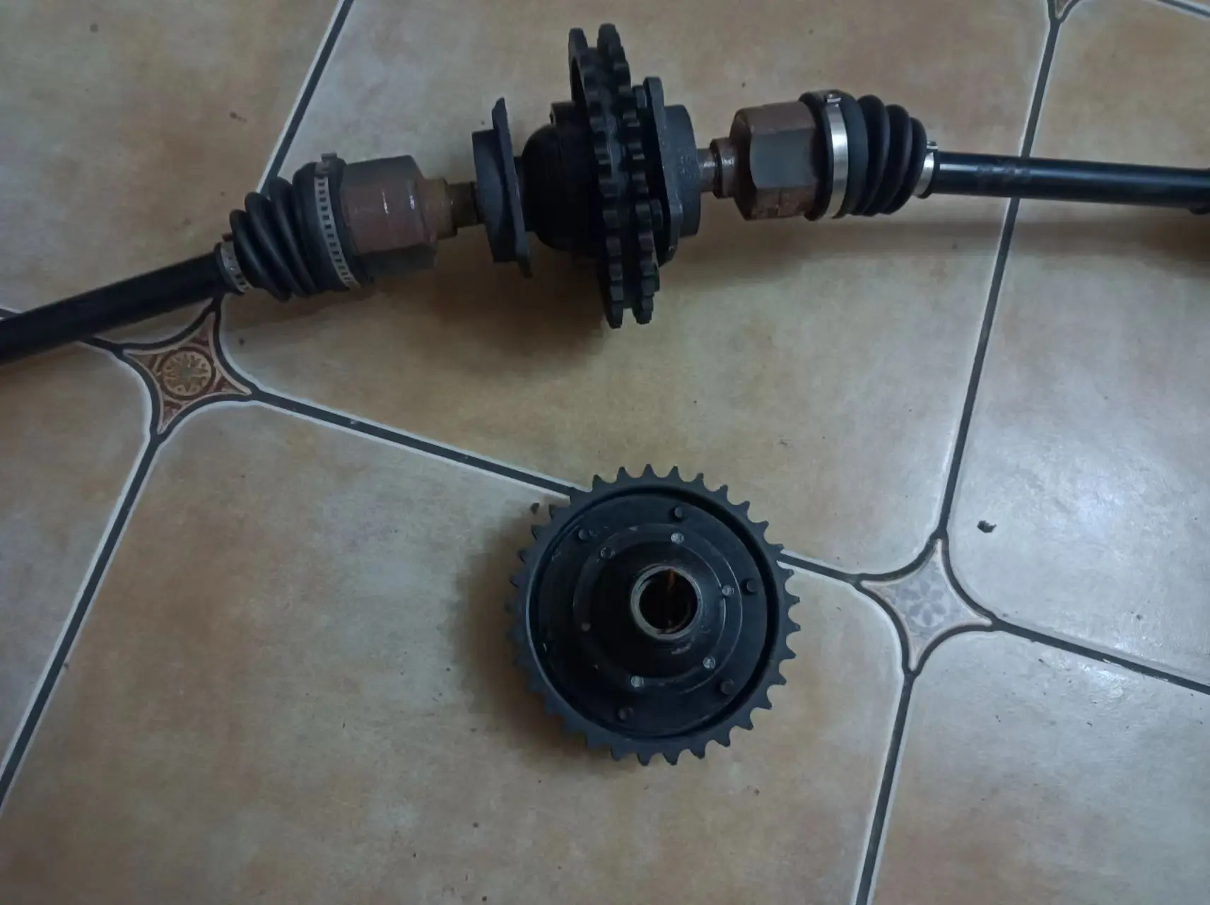 Chain Drive Differential With Sprocket And Cv Shaft Buy Chain Drive