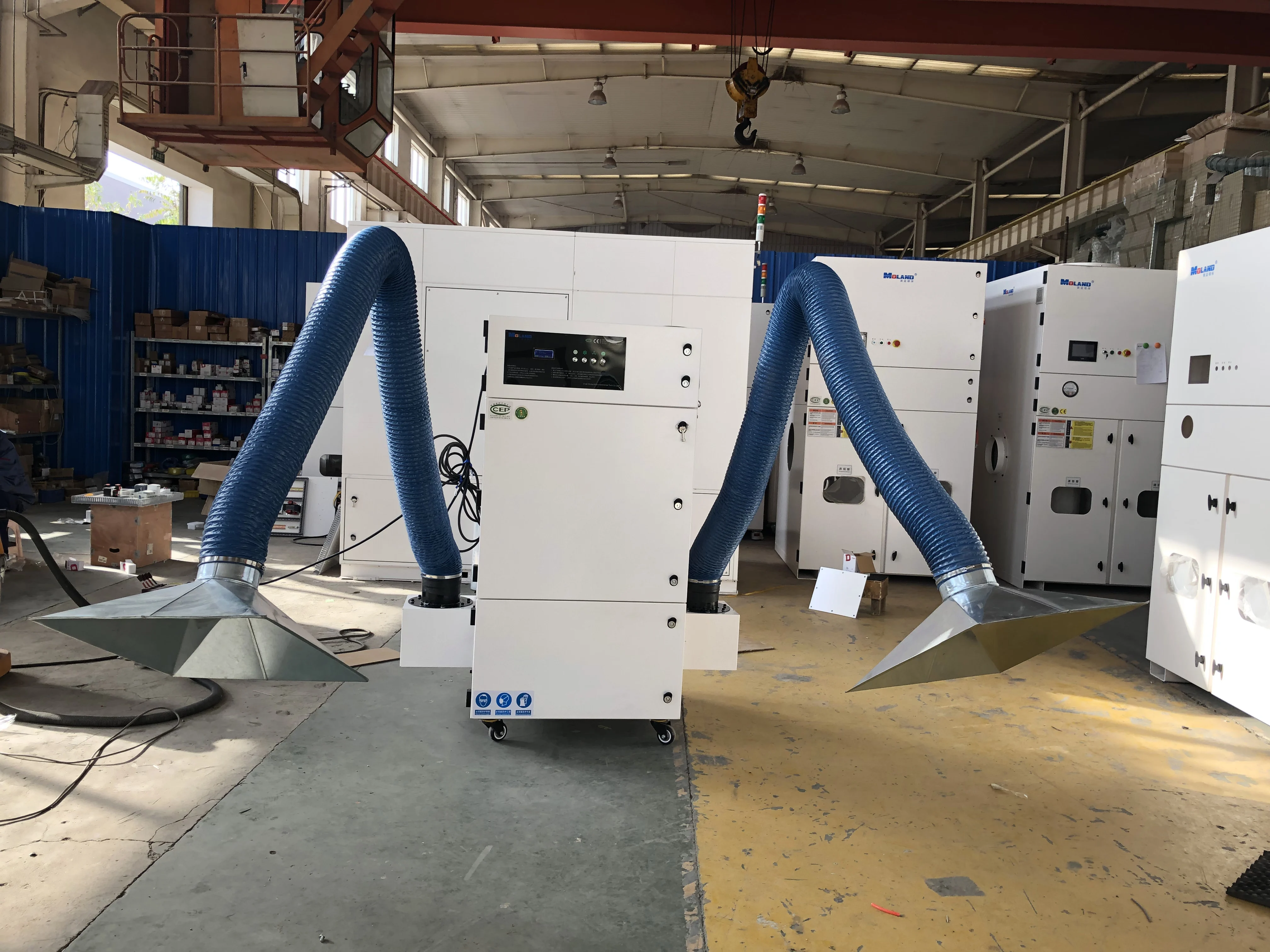 Soldering Welding Fume Extractor For Soldering Station With Double Arms ...