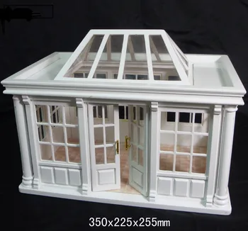 Porta Finta Casa Delle Bambole Porta Finta Per Casa Delle Bambole – Scala 1/12, Poliresina – Modello UMD4 Unique Miniatures, Fatto In USA House Of M - Foto 3